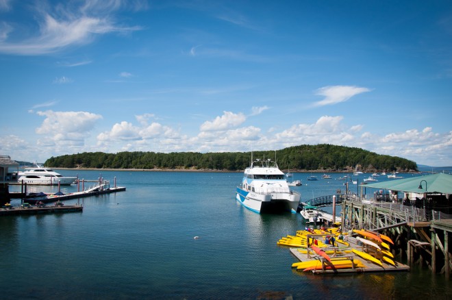 Southwest Harbor, ME near Acadia National Park