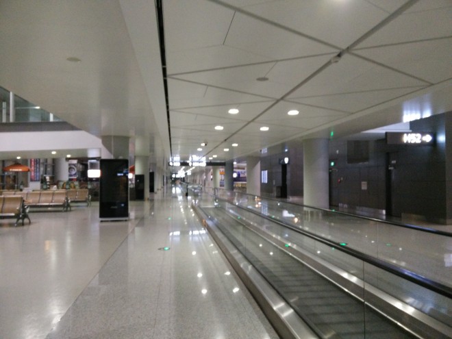 Xi'an Xianyang International Airport (XIY) departure hall