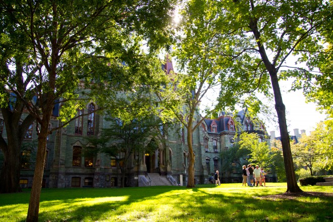 College Hall, College Green, University of Pennsylvania